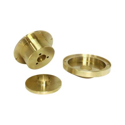 China CNC Aluminum Parts Processing Copper Products Fit Adapter Hardware Parts for sale