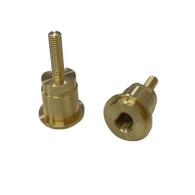 China Aluminum Female Threads Connection , Precision CNC Machining Brass Adapter for sale