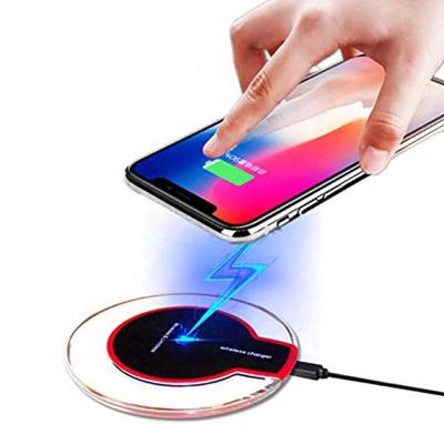 China Premium Universal K9 5W QI Mobile Phone Wireless Charging Wireless Charger For iPhone Samsung All Smart Phone for sale