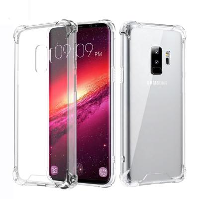 China 1.5mm Thickness Premium TPU Clear Shockproof Phone Case Cover For Samsung Galaxy s8 s9 plus case for sale