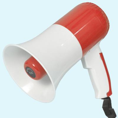 China No CE Handy Bullhorn Rechargeable Battery Operated Bullhorn With USB Siren for sale