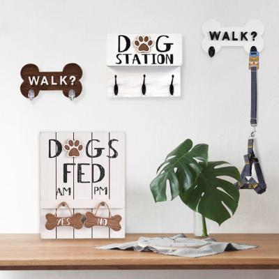 China Wholesale Wooden Wall Hooks Europe Hooks Europe Metal Wall Hanging Hooks Farmhouse Decor Wooden Pet Wall Decor for sale