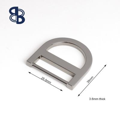 China Adjustable ISO9001 Metal D-ring Shape Slide Buckle for sale