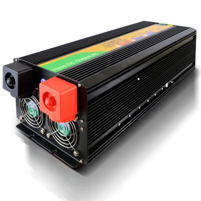 China Alloy powerful ac dc 12v to 220v pure sine wave power invertor 5000w for sale