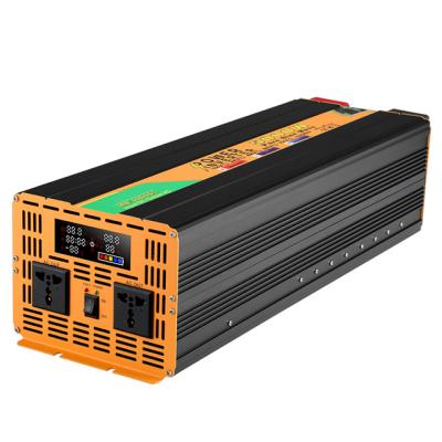 China Alloy Customized Electric 12V 24V DC AC 220V 4000W Pure Sine Wave Inverter for sale