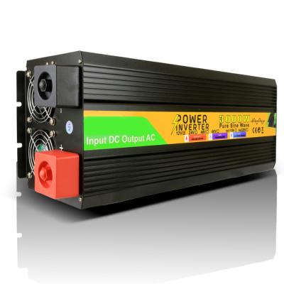 China Alloy true power dc ac 6kw peak pure wave power inverter 3000W for sale