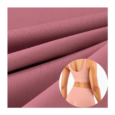 China China 82 Ball Nylon Spandex 18 Fabric Nylon Spandex Quick Dry Breathable Anti - Skin-friendly Knitted Fabric For Yogawear for sale