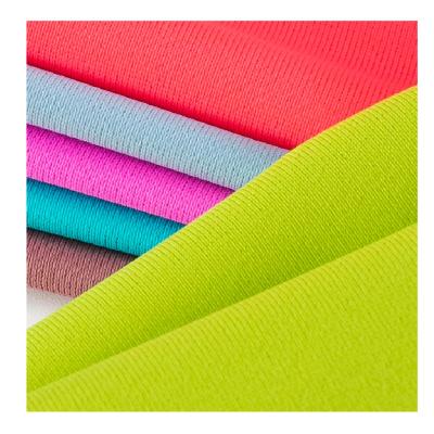 China Custom Anti - Ball Color Knitted Breathable Nylon Fabric 82 Spandex 18 Nylon Fabric Skin-friendly Fabric Spandex For Yogawear for sale