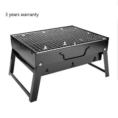 China Outdoor/indoor Portable Foldable Tabletop Camping charcoal Barbecue Grill for sale