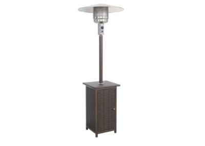 China Outdoor Silver Flexible Propane Gas Electric decorative propane patio heaters for sale