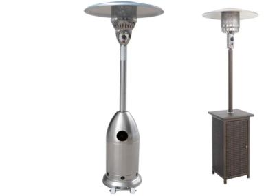 China Outdoor Silver Flexible Propane Gas Electric outdoor mushroom patio heater for sale