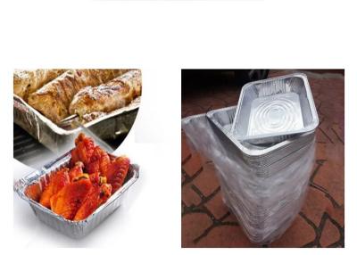 China Disposable aluminum foil baking tray, loaf pan, food storage container set for sale