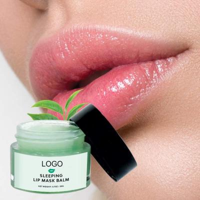 China Wholesale Custom Logo Organic Pink Lip Care Mask Private Label Sleeping Collagen Lip Nourishing Hydration Mask for sale