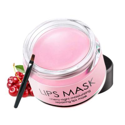 China Best Selling Custom Made Pink Mask Nourishing Moisturizing Gel Collagen Sleep Lip Plumper Mask for sale