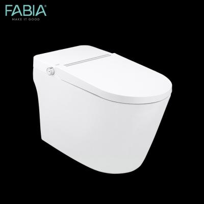 China Automatic Operation Inodoro Smart Bathroom WC Piss Peep Bidet Toilet Automatic Flush Japanese Smart Toilet for sale