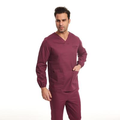 China Good Quality Factory Directly Hospital Scrubs And Nursing Men Wholesale Medical Scrub Suit Uniform for sale