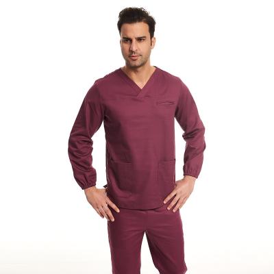 China Hospital OEM Factory Scrubs Medical Uniform Scrub Suit For Men for sale