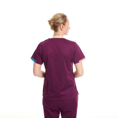 China Hot Selling Hospital Scrubs and New Style Nurse Uniform Scrub Suit Designs for Women for sale