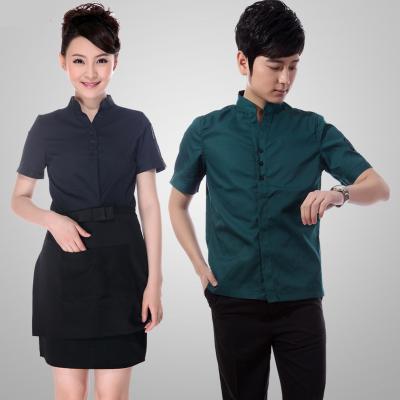 China High Quality Sales Restaurant Waiter Waitress Uniform With Best Price Breathable Warm Uniform for sale