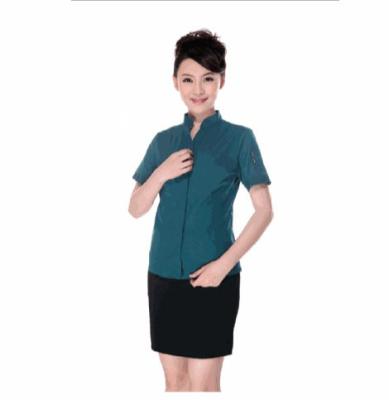 China Breathable Fashion Work Uniform For Waiter Dress Waitress Wholesale for sale