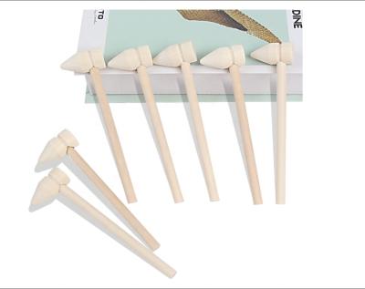 China Mallet Wooden Hammer Seafood Lobster Shellfish Disposable Wooden Crab Cracker for sale