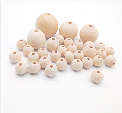 China Polished Natural Wood Beads 6mm 8mm 10mm 20mm 25mm 30mm Round Ect Wholesale for sale