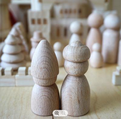 China Wholesale Beech Wooden Gnome Doll From Europe's Best Selling Chinese Wooden Doll Factory for sale