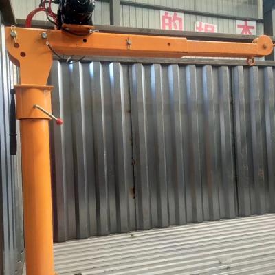 China CRANE China Design Wholesale Construction TRUCK Folding Boom Truck Mounted Crane for sale