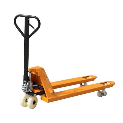 China Hotels Economic Durable Modern Mobile Manual Forklift Hand Pallet Truck For Sale for sale