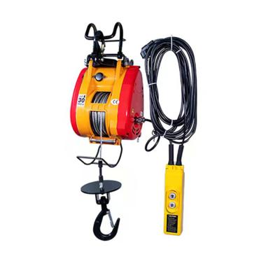 China Building Material Shops Good Price Engine Hoisting Crane 110V/220V 180kg Small Electric Single Hole Diamond Electric Hoist for sale