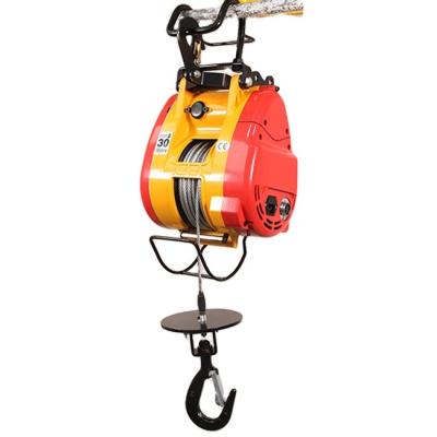 China Building Material Shops Hot Sale 230kg Single-hole Cordless Portable Outdoor Hoist 1300w-1800w Electric Hoist for sale