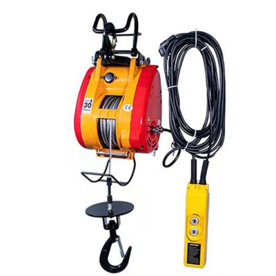 China Building Material Shops 2022 Good Price 230kg Single-hole Portable Outdoor Diamond Electric Hoist Hot Sale Small Radio for sale