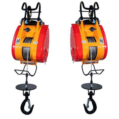 China Building Material Shops High Quality Electric Chain Hoist 230kg Single-hole Low Price Miniature Electric Chain Hoist for sale