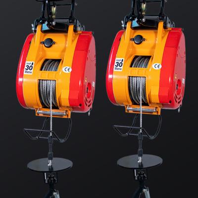 China Building Material Shops Best Price Mobile Electric Crane 230kg Small Single-hole Diamond Electric Hoist for sale