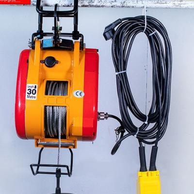 China Building Material Shops Wholesale Price 280kg Single-hole Cordless Strong Technology Electric Chain Hoist for sale