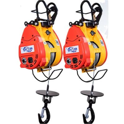 China Construction Material Stores Hoist 280kg Single-hole Dustproof Small Diamond Electric Hoist Electric Radio for sale