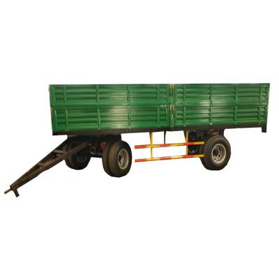 China Farm Trailer 10 Ton Hydraulic Trailer Air Brake Dump Durable Farm Farm Trailer for sale