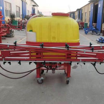 China PTO Boom Pump Mist Sprayer Boom Farm Pesticide Sprayer High Quality Agriculture 500L Tractor Mounted Power Sprayer for sale