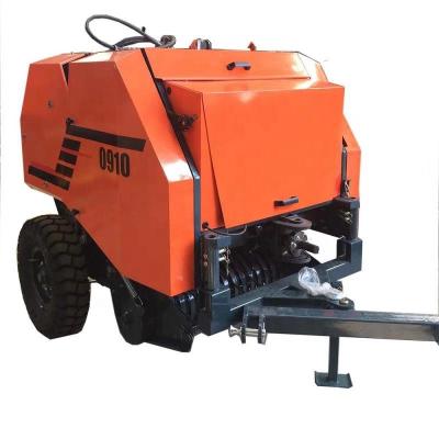 China Farms Best Quality Farm Implements Mini Round Hay Baler Straw Baler For Tractor for sale