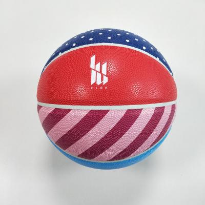 China Niceboy Leather Fashion 27.5 Compound Leather Women's Basketball Ball For New Year for sale