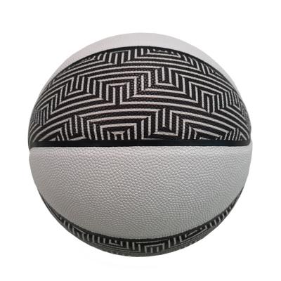 China Moisture Absorbing Wholesale Custom PU Leather Basketball 7 Ball Adult Indoor And Outdoor Size 7 for sale