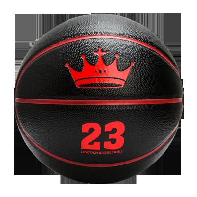 China Leather Fabricated PU Material Wholesale Personalized Basketball Ball for sale