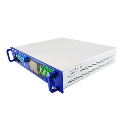 China FTTH CATV Fiber Optic Amplifier 17db 1550nm EDFA 16 Ports With WDM for sale