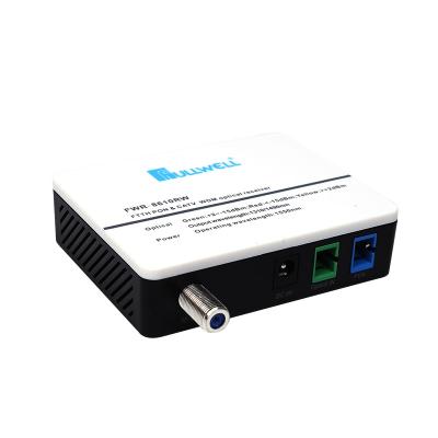 China 2021 Best Hot Sale WDM FTTH CATV Mini Optical Receiver Node FTTH Fullwell 1RF Active Converter With CAG for sale