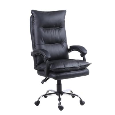 China Luxury Adjustable Leather Swivel High Back Wholesale Executive Office (Height) Chair for sale