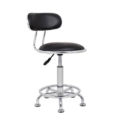 China Modern Dental Equipment Saddle Dental Assistant Chair Stool with Height Adjustment Back Rest for Dental Hygienist for sale