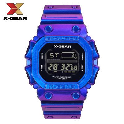 China X-GEAR Sports Unisex Military Watches Waterproof Mens Watches Top Luxury Brand LED Digital Electronic Watch Relogio Masculino for sale