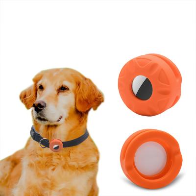 China Shockproof 2022 new custom wholesale silicone case Suitable for pet collars  tracker silicone protective case for Airtag for sale