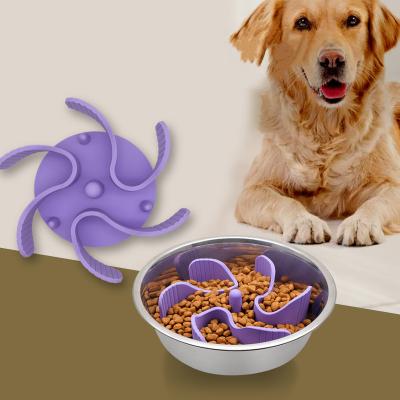 China Stocked Pet slow food bowl mat for Pet bowl for sale