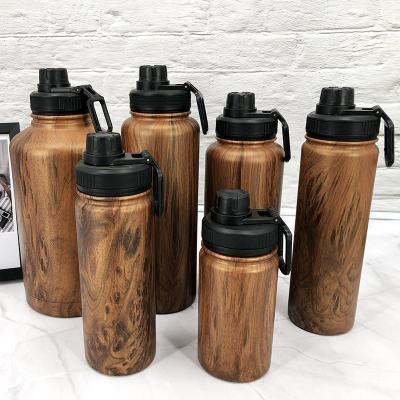 China Business RTS Sports Water Bottle 32oz Big Running Fast Flow Flip Top Leak Proof Lid One Click Open Bpa Free Eco-Friendly Vacuum Flask for sale